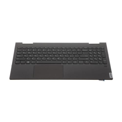 Lenovo C-Cover with Keyboard, USA English, Iron Grey, Backlit - 5CB0U43820