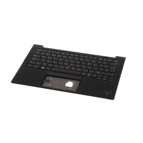 Lenovo C-Cover with Keyboard, Canadian French/English, Deep Black, Backlight, WLAN - 5M11C53239