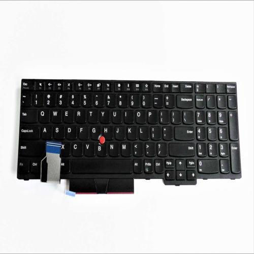 Lenovo (01YP640) Internal Keyboard, USA English Layout, Black, Non-Backlit, with Number Pad