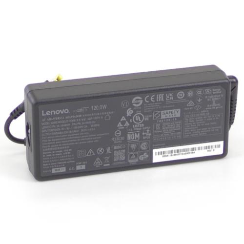 Lenovo (5A10V03252) 120W AC Adapter, 3-Prong, Rectangle, Black