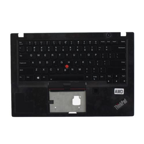 Lenovo C-Cover with Keyboard, USA English, Black, Backlit - 5M11A08626