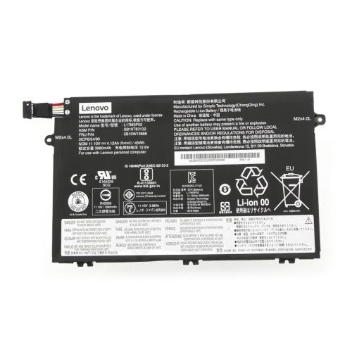 Lenovo (5B10W13889) Internal Battery, 3-Cell, 11.1V, 45Wh