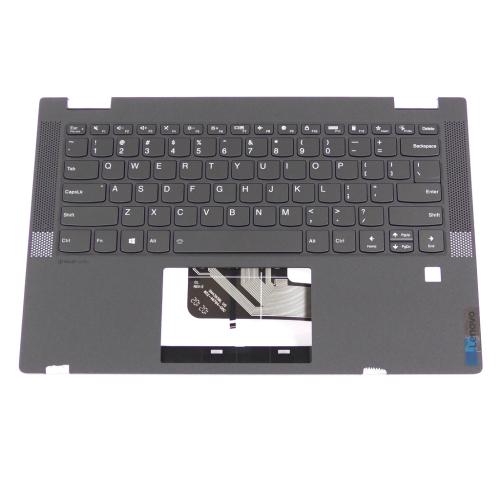 Lenovo US Keyboard with Grey C-Cover, Backlight - 5CB0Y85489