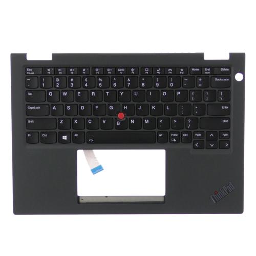 Lenovo C-Cover with Keyboard, USA English, Black, Backlight, No WWAN - 5M11C18706