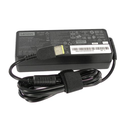 Lenovo (5A10V03249) AC Adapter, Rectangle, 90W, 3P, Black