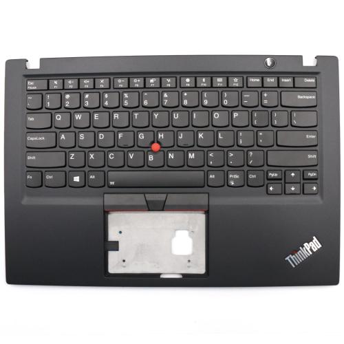 Lenovo (02HM208) C-Cover with USA English Backlit Keyboard, Black