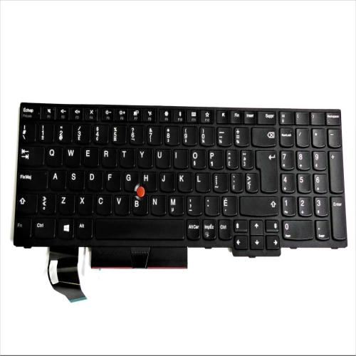 Lenovo (01YP642) Internal Keyboard, Canadian French Layout, Black, with Numeric Keypad