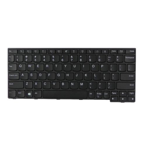 Lenovo Internal Keyboard, USA English, Black, Non-Backlit - 5N20W41868