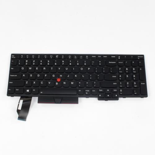 Lenovo Internal Keyboard, USA English, Black, Backlight, with Number Pad - 5N20V77999