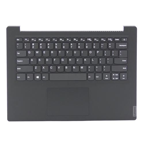 Lenovo USA English Keyboard with C-Cover, Iron Grey, Non-Backlit - 5CB0X57136