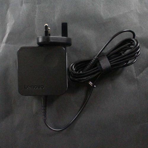 Lenovo (01FR129) 45W Round AC Adapter, 2-Pin, Black