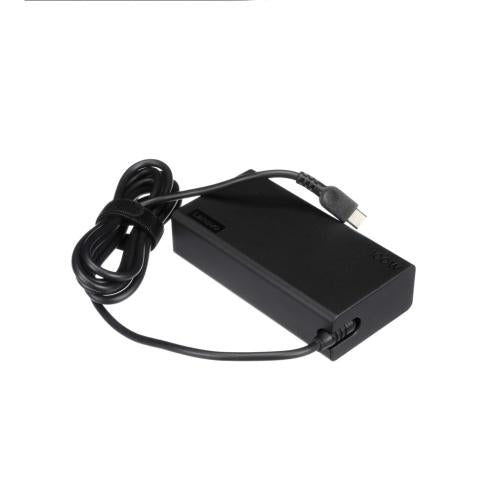 Lenovo (5A11D52402) Type-C AC Adapter, 100W, 3-Prong, Black