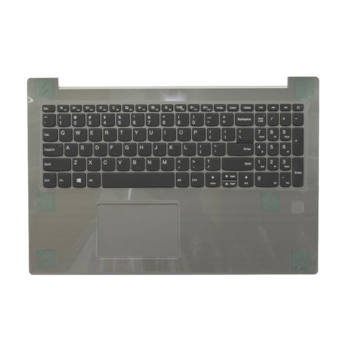 Lenovo C-Cover with Keyboard, English, Platinum Grey, Touchpad - 5CB0R26496