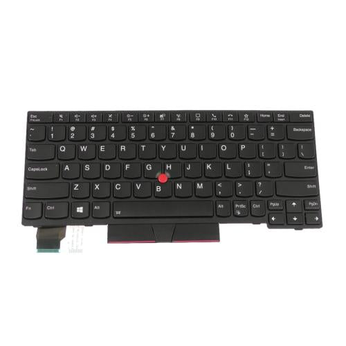 Lenovo USA English Internal Keyboard, Black, Backlit - 5N20V43328