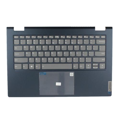 Lenovo C-Cover with Keyboard, USA English, Abyss Blue, Backlight - 5CB1C92814