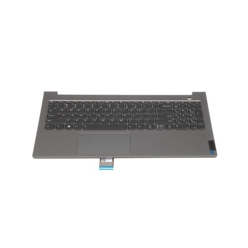 Lenovo C-Cover with Keyboard, USA English, Mineral Grey, Backlit - 5CB1B34841