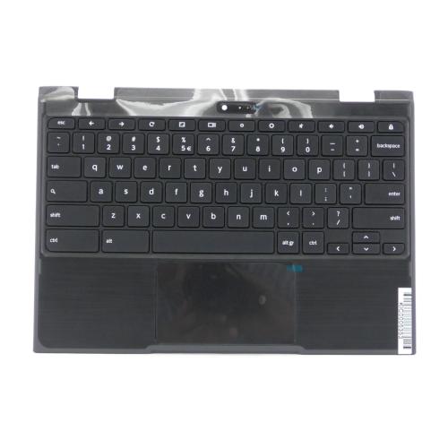 Lenovo (5CB0T79594) Upper Case Assembly with Keyboard, USA Layout