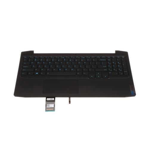 Lenovo C-Cover with Keyboard, USA English, Onyx Black, Backlit - 5CB0Y99503