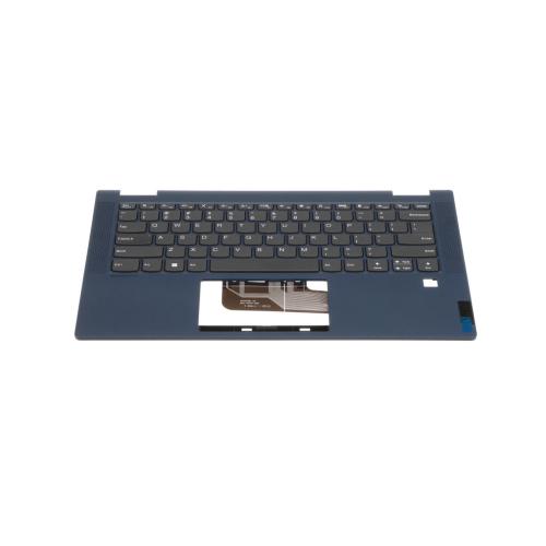 Lenovo C-Cover with Keyboard, USA English, Abyss Blue, Non-Backlit - 5CB1B36461