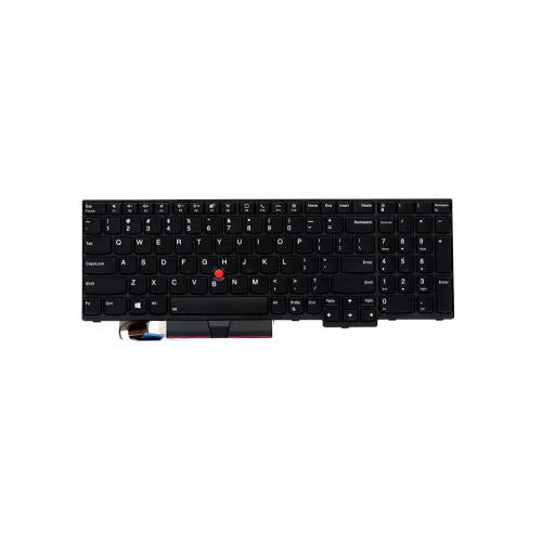Lenovo USA English Internal Keyboard, Black, Backlit, with Number Pad - 5N20V78907