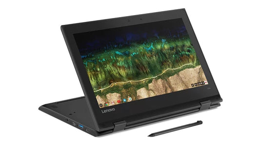 Lenovo 500e Chromebook 2 in 1 14″ WUXGA (1920 x 1200) OLED, Touch Laptops - 81ES