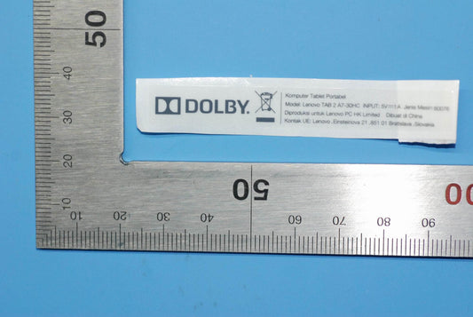 Lenovo A7-30Hc Rating Label And*Hq604 - 5L18C00962