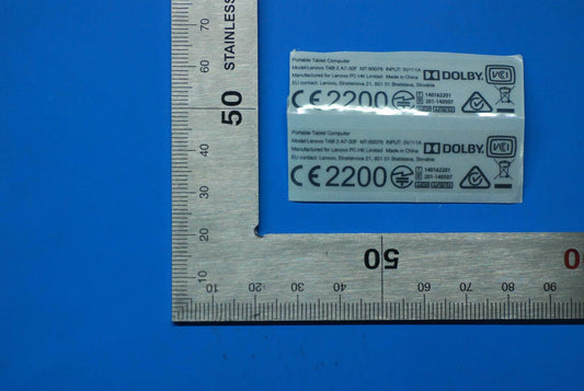 Lenovo A7-30F Rating Label And*Hq6040 - 5L18C01402
