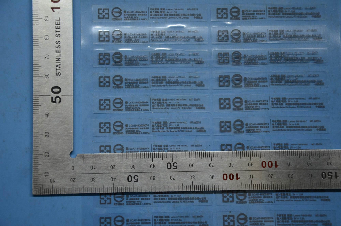 Lenovo S8-50 Rating Label-Lc Tw And*1 - 5L19A6N425