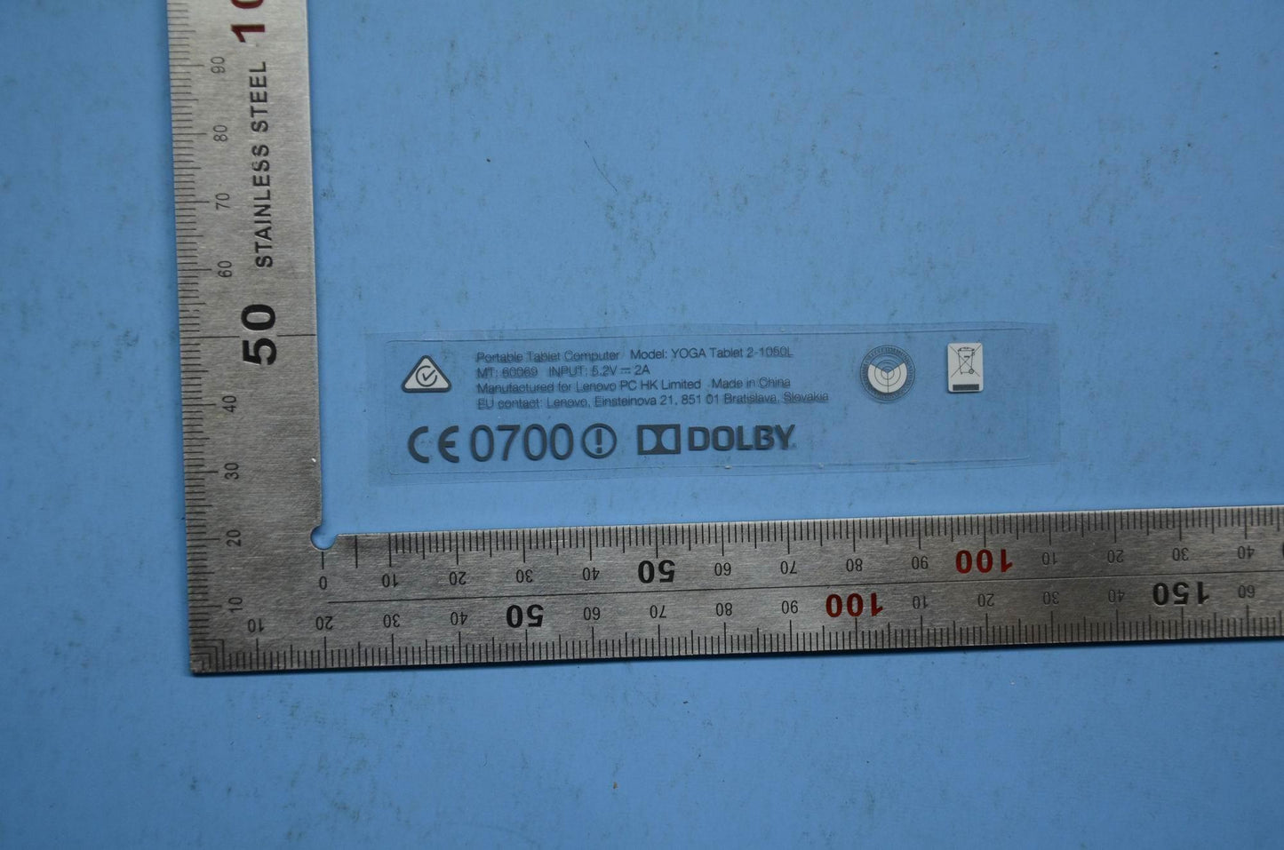 Lenovo Lenovo Blade2-10A-H Rating Lab - SL19A6N1LN