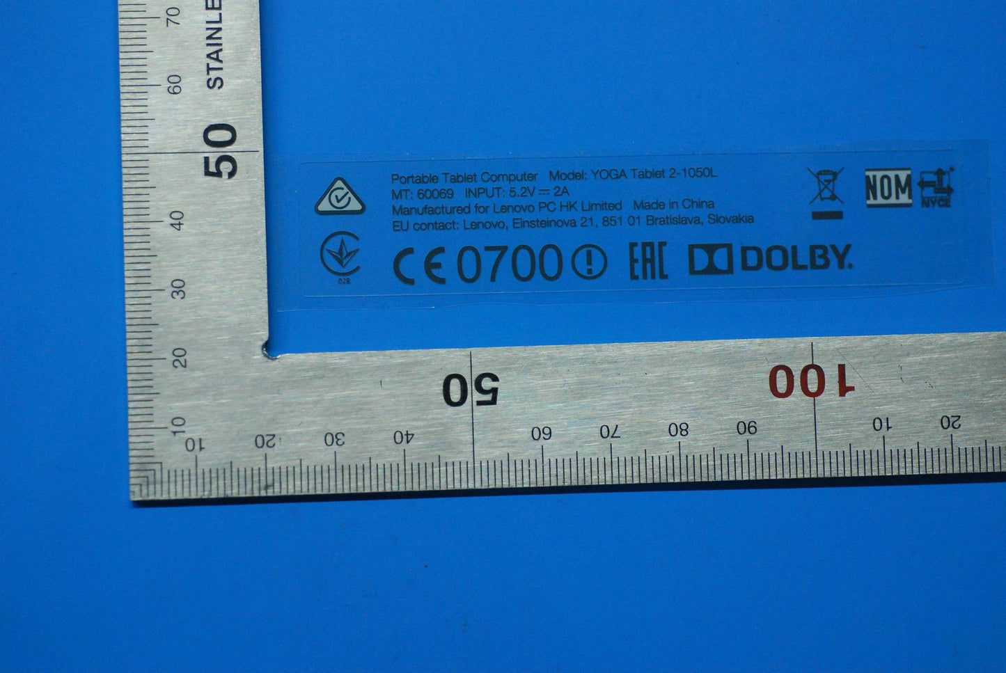Lenovo Lenovo Blade2-10A-H Rating Lab - SL19A6N1LU