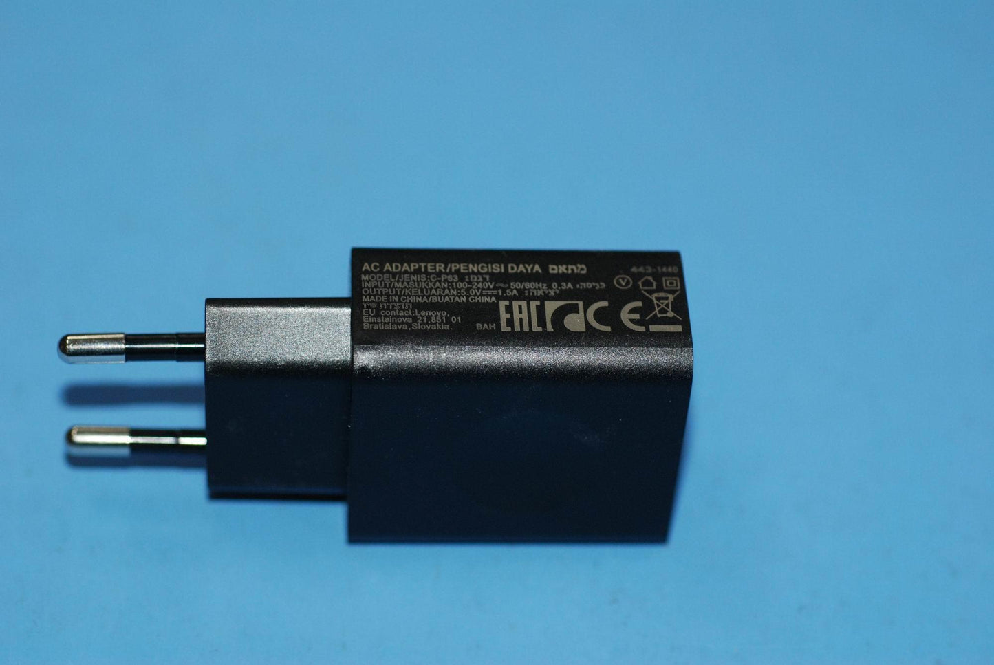 Lenovo Charger And*C-P63 5V1.5A Pet F - SA19A6N2XT