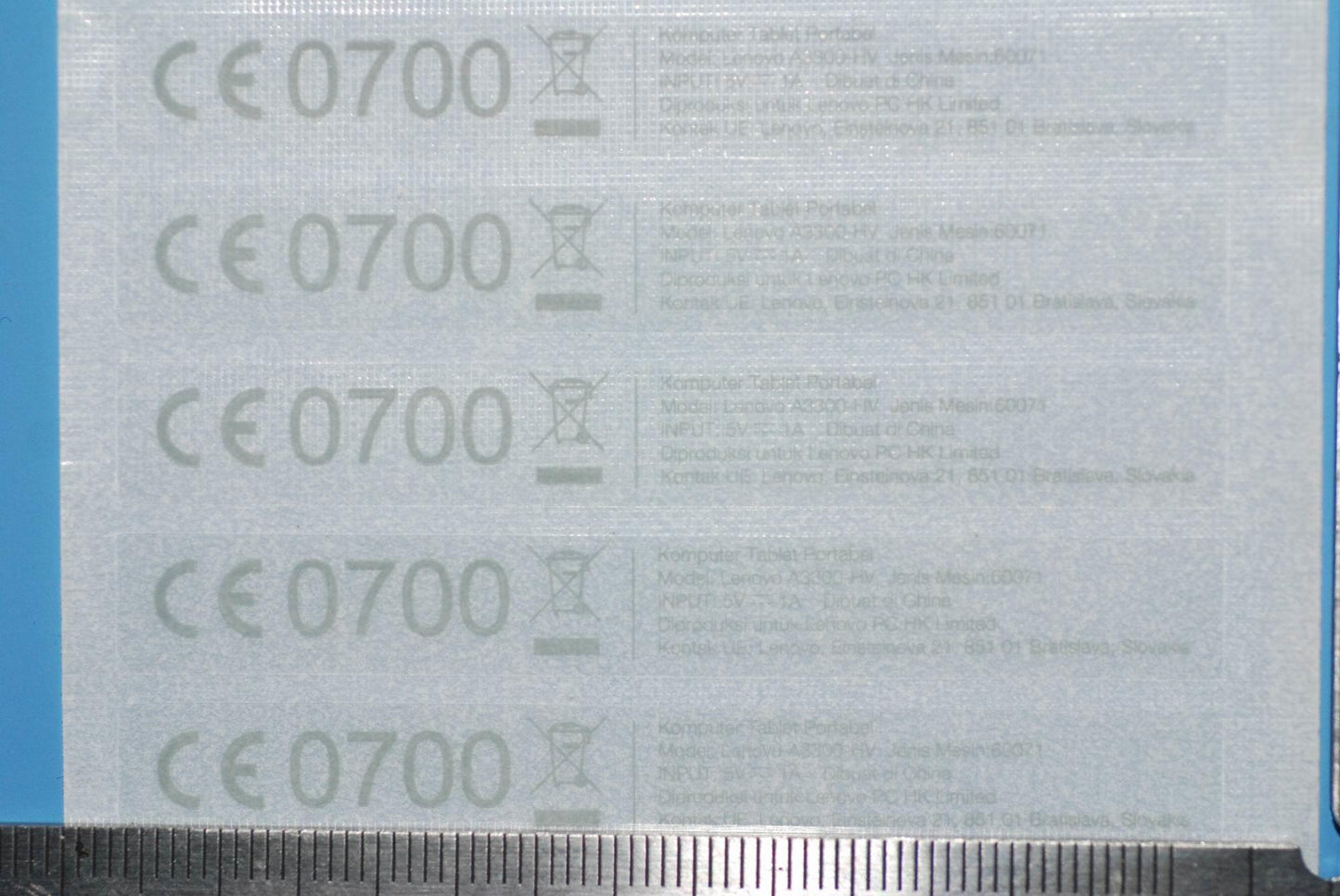 Lenovo A3300 Label_Hv(Id) And*Hq60401 - 5L19A6N4SC