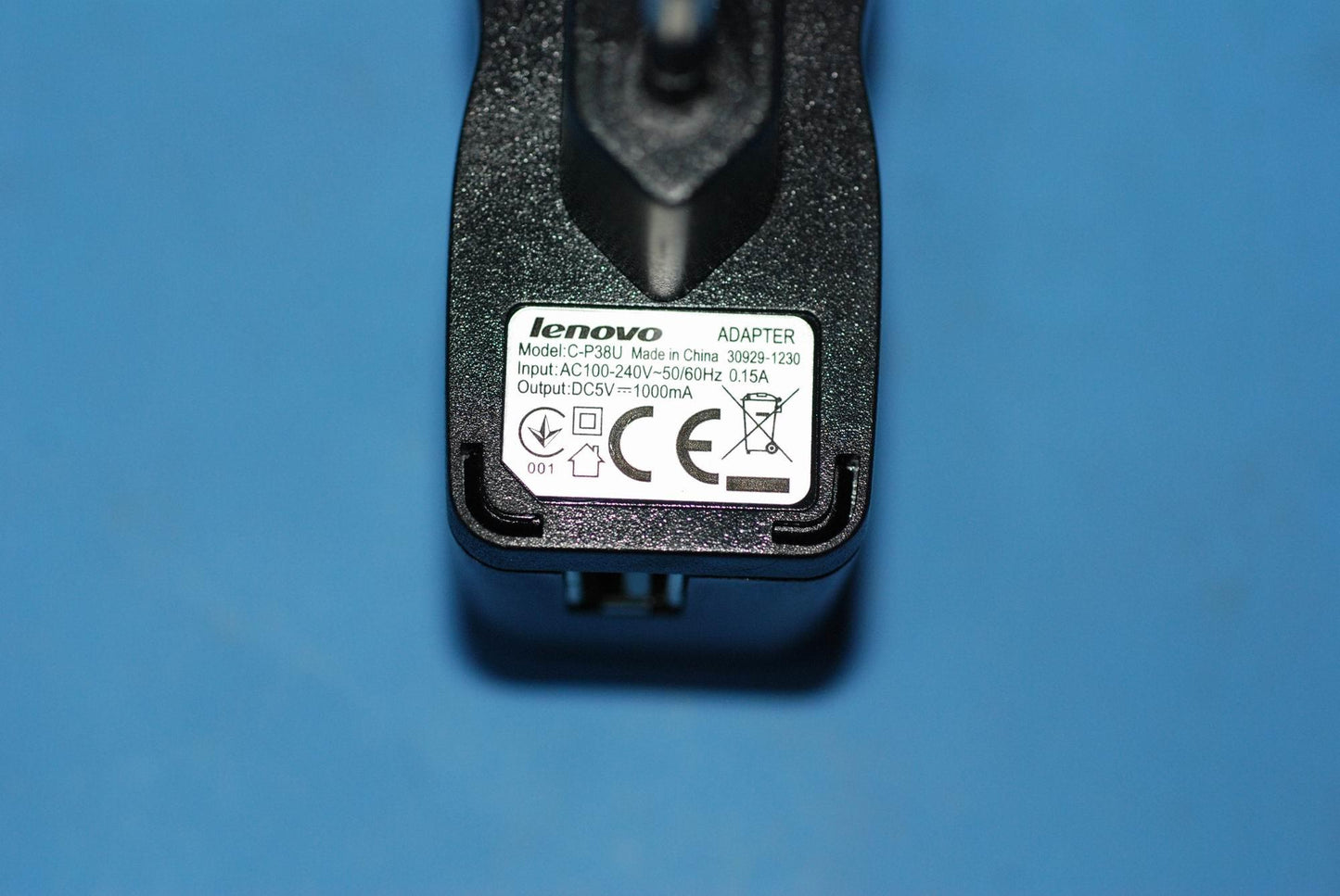 Lenovo Charger And*C-P38U 5V/1A Black - SO29A43506