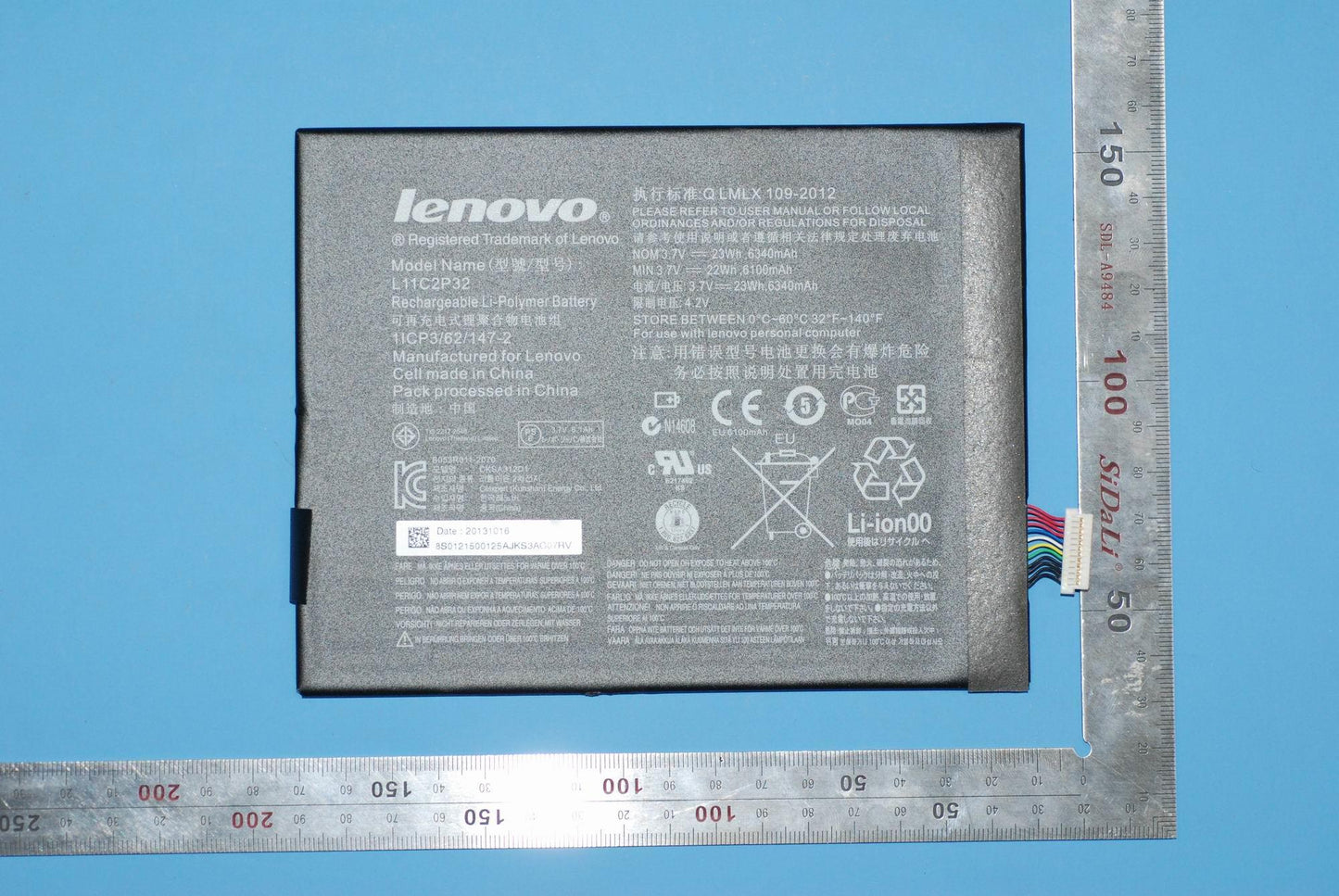 Lenovo 121500125 Battery Celx/Atl-1 L11C2P32 1S