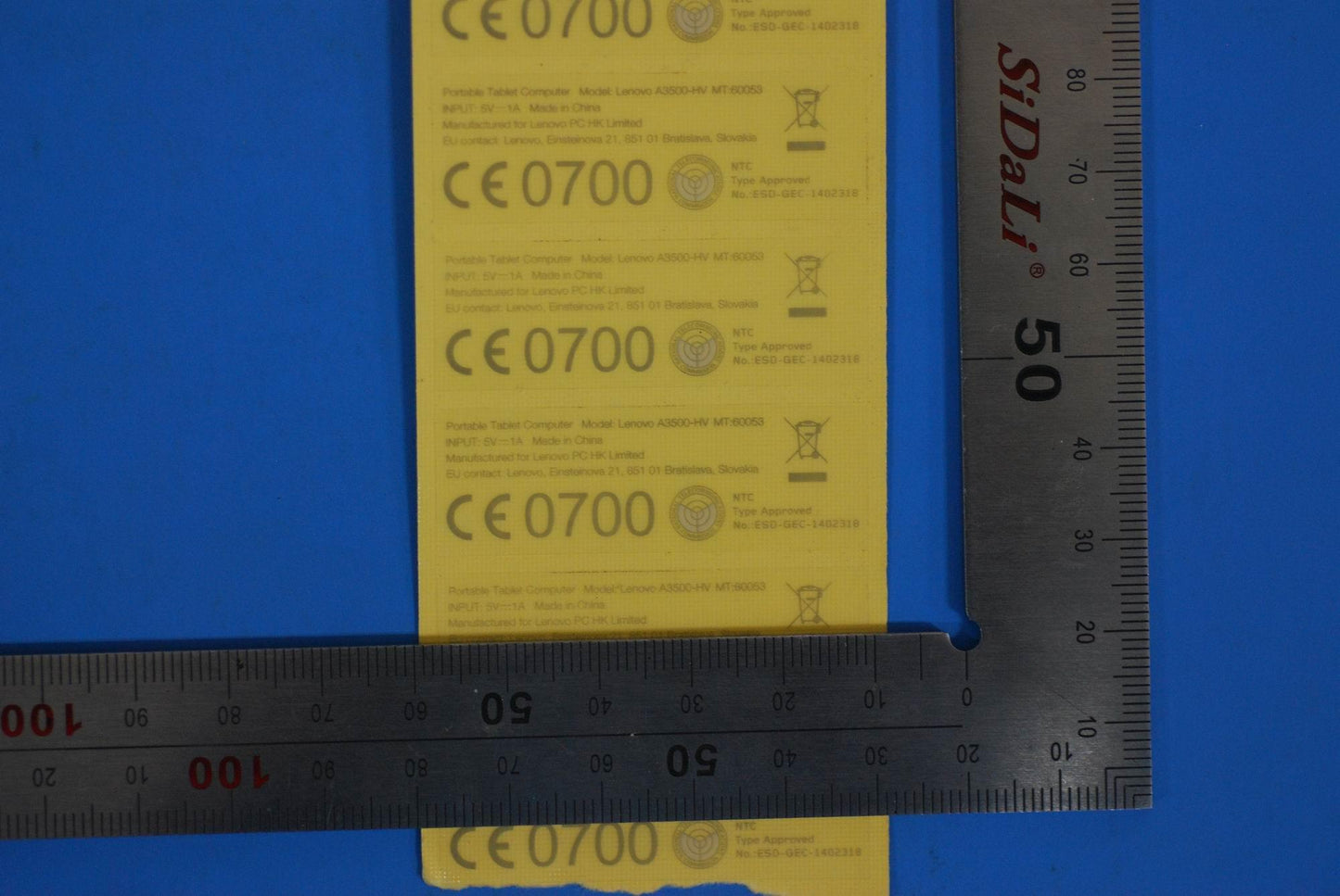 Lenovo A3500 Handset Label Ph_V And*7 - 5L19A6N0XT