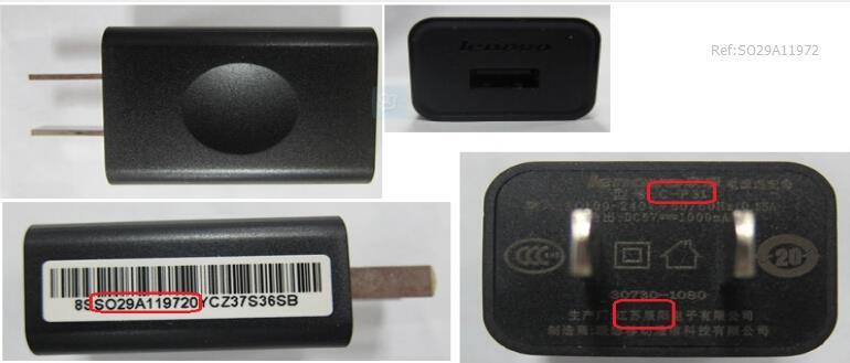 Lenovo Adapter And*C-P58 5V* And1A Uk - 5A19A466QZ